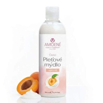 Čisticí pleťové mýdlo Apricot – Šetrná péče pro citlivou pleť 200ml