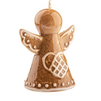 Keramický zvonek - anděl, 6/216