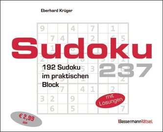 Sudokublock 237 (5 Exemplare à 2,99 EUR)