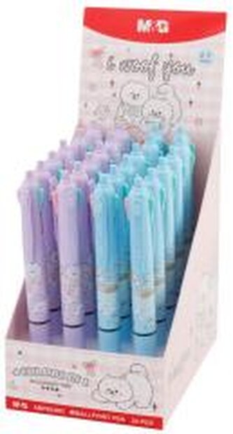 Długopis automat. I Woof You 0,7mm mix (24szt) M&G;