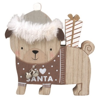 Buldoček dřevěný na postavení 12 x 12,5 x 2 cm