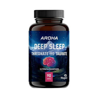 Aroha Magnesium Threonate & Taurate 90 kapslí