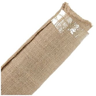 Juta obszywana, 9x8,120cm/5mb, 260g/m2, natura, Florystyka