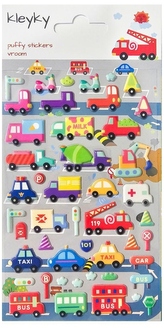 Naklejki wypukłe Brum Brum, Kleyky
