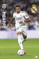 Plakát, Obraz - Real Madrid - 2025/2026 MBAPPE, 61 × 91.5 cm