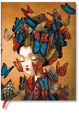 Notes Flexi Esprit de Lacombe, Madame Butterfly Ultra w linię, Paperblanks