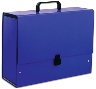 Teczka rączką B4 Jumbo Kolor kobaltowa 35 x 25,5 x 10 cm, Penmate
