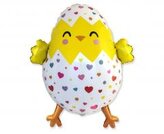 Balon foliowy 61cm Wesoły Kurczak