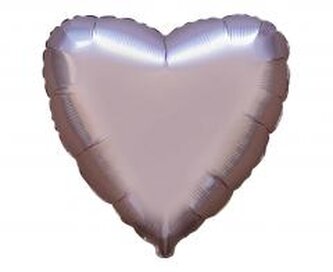 Balon foliowy 46cm erce satynowy pieczarkowy