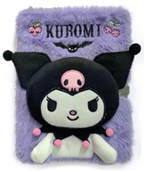 Pamiętnik pluszowy 3D A5 Kuromi, Kids