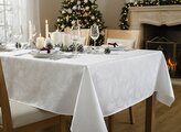 Vánoční ubrus na stůl PINE CHARM 110x160 cm bílá