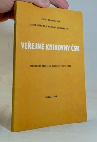 Veřejné knihovny ČSR Statistický přehled o činnosti v roce 1982
