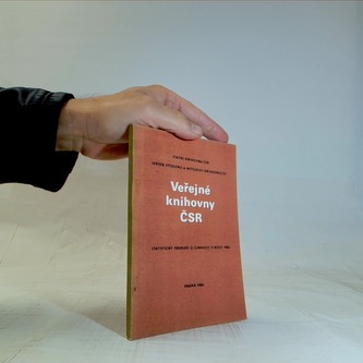 Veřejné knihovny ČSR Statistický přehled o činnosti v roce 1983