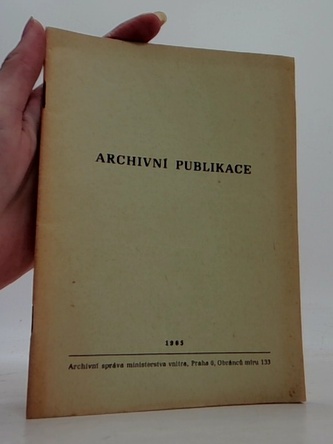 Archivní publikace