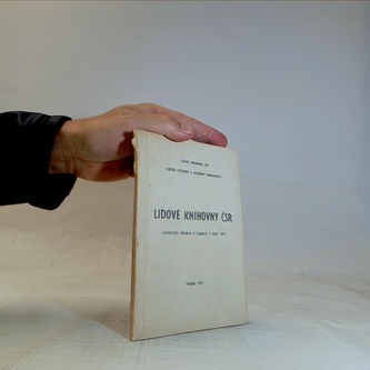Lidové knihovny ČSR Statistický přehled o činnosti v roce 1976