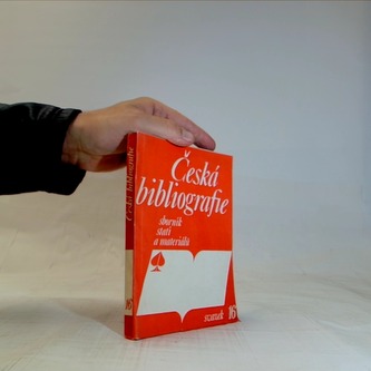 Česká bibliografie / sborník statí a materiálů Svazek 16