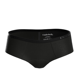 Menstruační kalhotky Underbelly Lowee černé (LOWEE-CE-EM-1-PAD) XXL