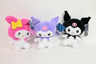 HELLO KITTY 18cm plusz Kuromi_Melody 98310