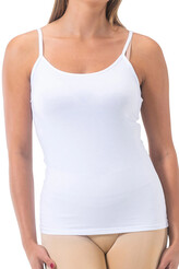 Dámské tílko Gaubert bílé (GBTW-809) L/XL