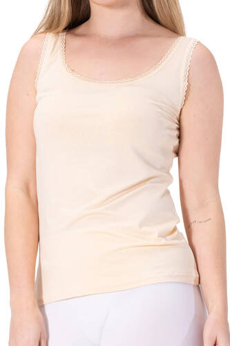 Dámské tílko Gaubert béžové (GBTW-810) XXL/3XL