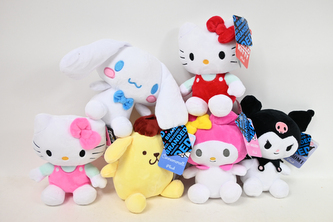 HELLO KITTY 18cm plusz 6rodz 2288330 93124