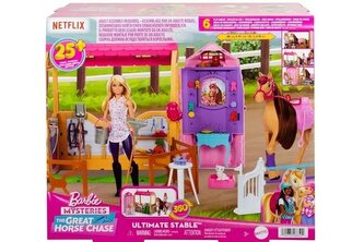 Barbie stadnina koni zestaw+lalka JDN43 /1