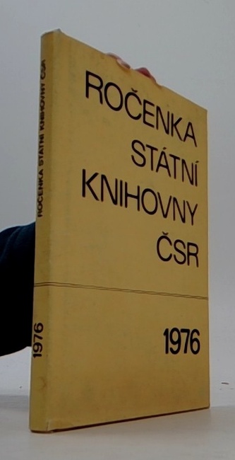 Ročenka státní knihovny ČSR 1976