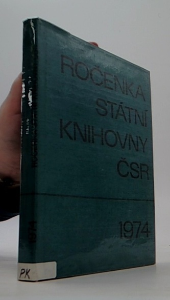 Ročenka státní knihovny ČSR 1974
