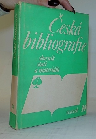 Česká bibliografie sborník statí a materiálů - svazek 3