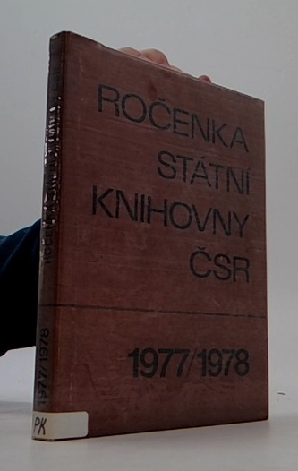 Ročenka státní knihovny ČSR 1977/1978