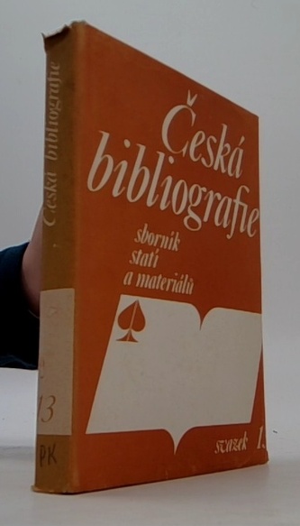 Česká bibliografie sborník statí a materiálů svazek 3