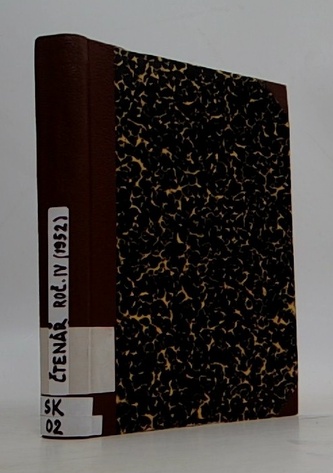 Čtenář Ročník IV Měsíčník pro práce vesnických knihoven