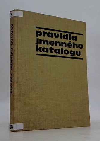 Pravidla jmenného katalogu