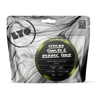 LyoFood - Liofilizowana racja żywnościowa Lyo Expedition - Kremowa zupa pomidorowa - 370 g