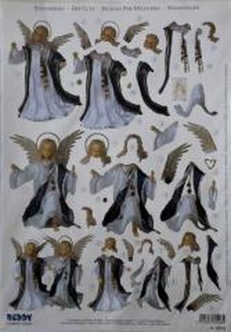 Arkusz do techniki 3D sztancowany 29,7x21cm