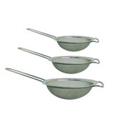 MSV sada 3 ks cedníkových sítek, nerezová ocel