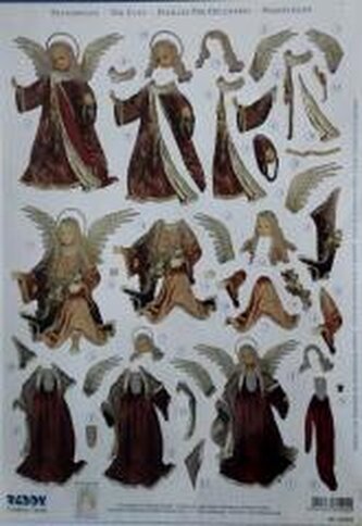 Arkusz do techniki 3D sztancowany 29,7x21cm