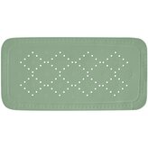 Spirella protiskluzová podložka do vany ALASKA, bazalkově zelená, PVC, 71 x 36 cm