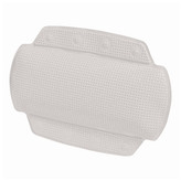 Spirella polštář do vany ALASKA, krémově bílá, PVC, 32 x 23 cm