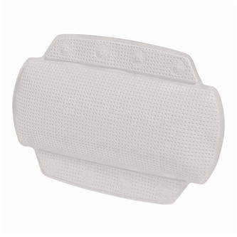 Spirella polštář do vany ALASKA, krémově bílá, PVC, 32 x 23 cm