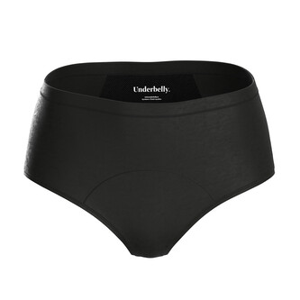 Menstruační kalhotky Underbelly Classi černé (CLASSI-CE-VL-3-PAD) S
