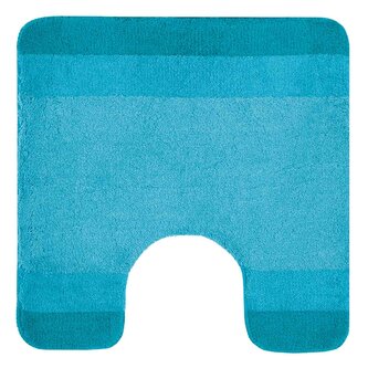 Spirella koupelnová WC předložka BALANCE, tyrkysová, polyester, 55 x 55 cm
