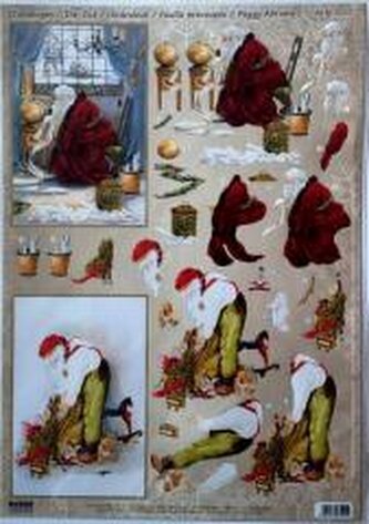 Arkusz do techniki 3D sztancowany 29,7x21cm