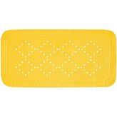 Spirella protiskluzová podložka do vany ALASKA, žlutá, PVC, 91 x 36 cm