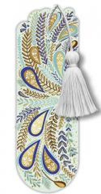 Zakładka z chwostem Paw miętowy