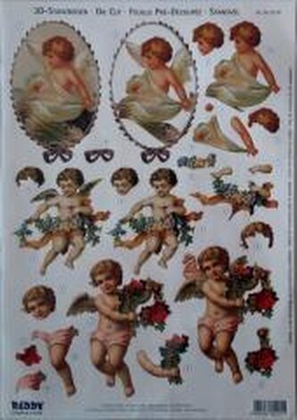 Arkusz do techniki 3D sztancowany 29,7x21cm