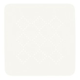 Spirella protiskluzová podložka do sprchy ALASKA, sněhově bílá, PVC, 55 x 55 cm