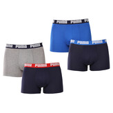 4PACK pánské boxerky Puma vícebarevné (701227791 001) XL