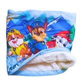 Chlapecký nákrčník TLAPKOVÁ PATROLA Adventure coral fleece modrý