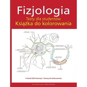 Fizjologia. Testy dla studentów. Książka do kolorowania